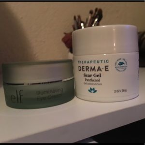 Derma E and Elf eye cream